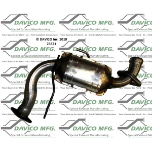 Davico Direct Fit Catalytic Converter and Pipe Assembly for 1984 Ford LTD - 23371