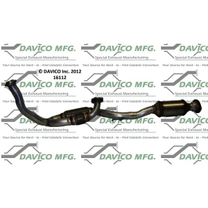 Davico Direct Fit Catalytic Converter and Pipe Assembly for Toyota Avalon - 16112