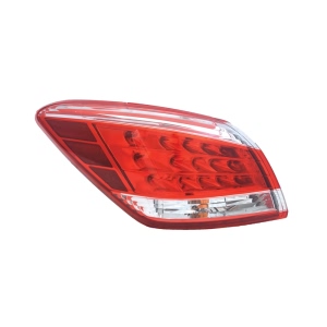 TYC Driver Side Outer Replacement Tail Light for 2012 Nissan Murano - 11-6456-90