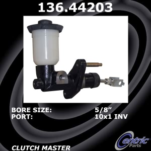 Centric Premium Clutch Master Cylinder for 1989 Toyota Celica - 136.44203