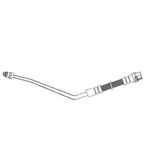 Centric Brake Hose for 2004 BMW Z4 - 150.34320