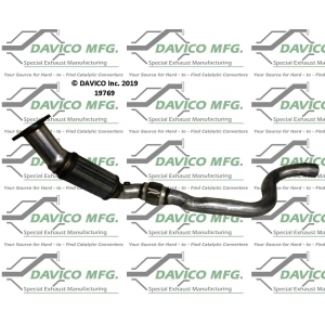 Davico Direct Fit Catalytic Converter and Pipe Assembly for 2007 Dodge Charger - 19769