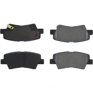 Centric Posi Quiet™ Ceramic Rear Disc Brake Pads for 2020 Kia Sportage - 105.18480