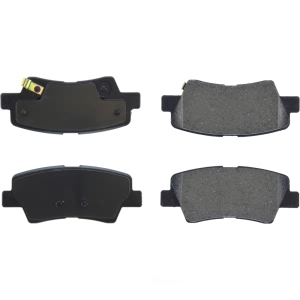 Centric Posi Quiet™ Ceramic Rear Disc Brake Pads for 2017 Kia Sportage - 105.18480