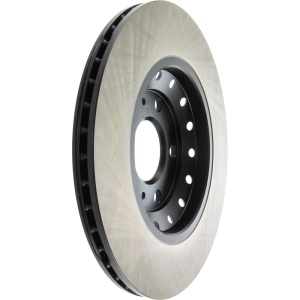 Centric Premium Vented Rear Brake Rotor for 2009 Audi A8 Quattro - 125.33102