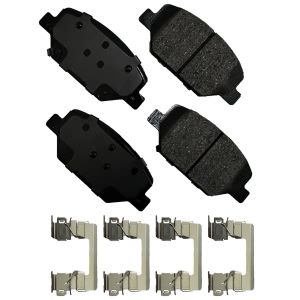 Akebono Pro-ACT™ Ultra-Premium Ceramic Front Disc Brake Pads for GMC Terrain - ACT1886