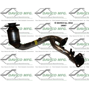 Davico Direct Fit Catalytic Converter and Pipe Assembly for 2005 Ford Taurus - 19067