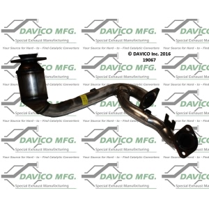 Davico Direct Fit Catalytic Converter and Pipe Assembly for 2002 Ford Taurus - 19067