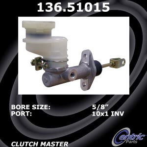 Centric Premium™ Clutch Master Cylinder for 1995 Hyundai Sonata - 136.51015