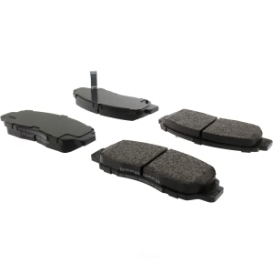 Centric Posi Quiet™ Extended Wear Semi-Metallic Front Disc Brake Pads for 2004 Honda Accord - 106.09590