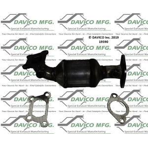 Davico Direct Fit Catalytic Converter for 2015 Chevrolet Impala Limited - 19590