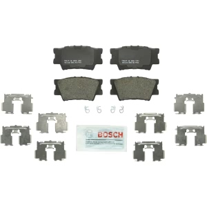 Bosch QuietCast™ Premium Organic Rear Disc Brake Pads for 2017 Lexus ES350 - BP1212