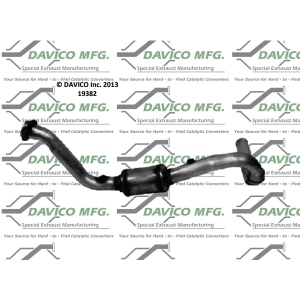 Davico Direct Fit Catalytic Converter and Pipe Assembly for 2005 Dodge Durango - 19382