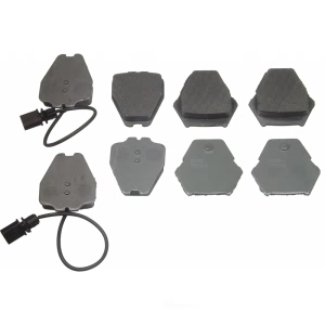 Wagner ThermoQuiet Semi-Metallic Disc Brake Pad Set for 2000 Audi A6 Quattro - MX912