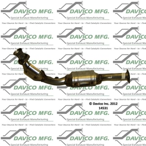Davico Dealer Alternative Direct Fit Catalytic Converter and Pipe Assembly for 1999 Ford Crown Victoria - 44531