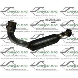 Davico Direct Fit Catalytic Converter for Jeep Liberty - 19397