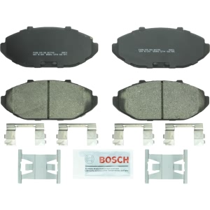 Bosch QuietCast™ Premium Ceramic Front Disc Brake Pads for 1999 Ford Crown Victoria - BC748