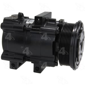 Four Seasons Remanufactured A C Compressor With Clutch for 1991 Lincoln Town Car - 57123