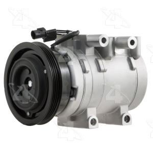 Four Seasons A C Compressor With Clutch for 2004 Hyundai Accent - 68314