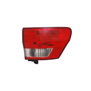TYC Passenger Side Outer Replacement Tail Light for 2012 Jeep Grand Cherokee - 11-6427-00-9