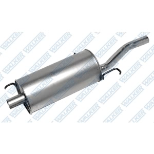 Walker Soundfx Steel Round Direct Fit Aluminized Exhaust Muffler for 1998 Ford Escort - 18563