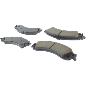 Centric Posi Quiet™ Ceramic Rear Disc Brake Pads for 2004 Cadillac Escalade ESV - 105.08340