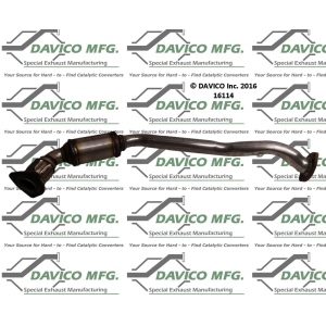 Davico Direct Fit Catalytic Converter for 1991 Toyota Supra - 16114