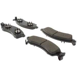 Centric Premium™ Semi-Metallic Brake Pads With Shims And Hardware for 1996 Chevrolet Corvette - 300.04120