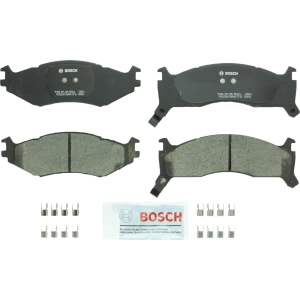Bosch QuietCast™ Premium Ceramic Front Disc Brake Pads for 1991 Chrysler Town & Country - BC521