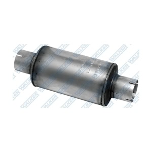 Walker Steel Round Aluminized Exhaust Muffler for 2010 Ford F-350 Super Duty - 21467