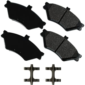 Akebono Pro-ACT™ Ultra-Premium Ceramic Front Disc Brake Pads for 1996 Mercury Grand Marquis - ACT659