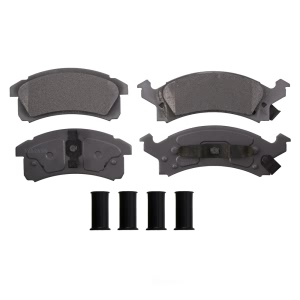 Wagner ThermoQuiet Semi-Metallic Disc Brake Pad Set for 1992 Pontiac Grand Am - MX506