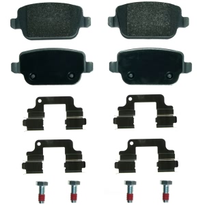 Wagner Thermoquiet Semi Metallic Rear Disc Brake Pads for 2013 Land Rover LR2 - MX1314