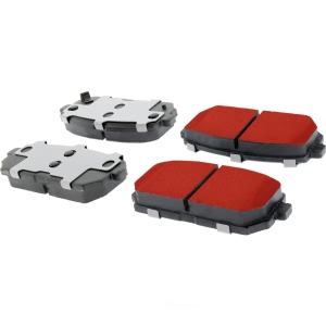 Centric Posi Quiet Pro™ Ceramic Rear Disc Brake Pads for 2007 Kia Rondo - 500.12960