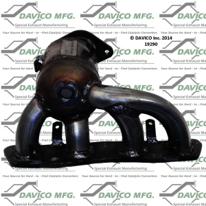 Davico Exhaust Manifold with Integrated Catalytic Converter for 2005 Pontiac Vibe - 19290