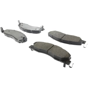 Centric Posi Quiet™ Semi-Metallic Front Disc Brake Pads for Dodge Ram 3500 - 104.13990
