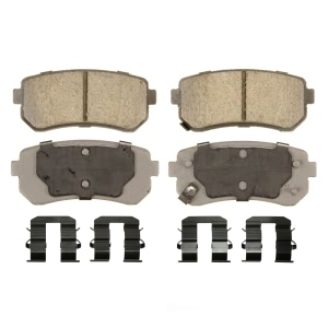 Wagner Thermoquiet Ceramic Rear Disc Brake Pads for 2006 Hyundai Accent - QC1398