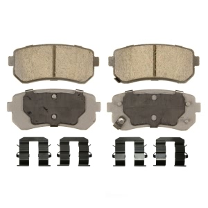 Wagner Thermoquiet Ceramic Rear Disc Brake Pads for 2016 Kia Cadenza - QC1398