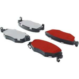 Centric Posi Quiet Pro™ Semi-Metallic Front Disc Brake Pads for Jaguar X-Type - 500.09100