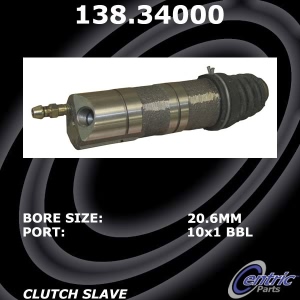 Centric Premium Clutch Slave Cylinder for BMW - 138.34000
