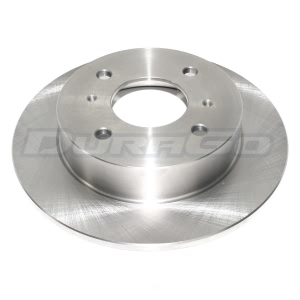 DuraGo Solid Rear Brake Rotor for 1990 Nissan 240SX - BR31063