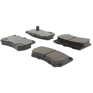 Centric Premium Ceramic Front Disc Brake Pads for Mercury Tracer - 301.04660