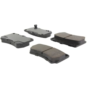 Centric Premium Ceramic Front Disc Brake Pads for 1996 Ford Aspire - 301.04660