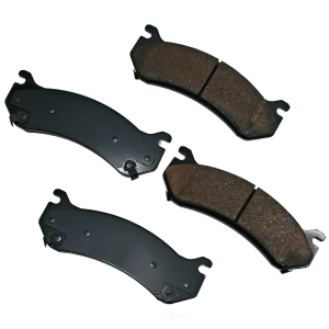 Akebono Performance™ Ultra-Premium Ceramic Brake Pads for 2008 Hummer H2 - ASP785
