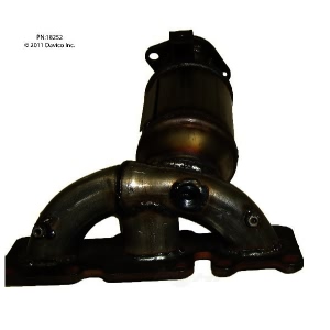 Davico Exhaust Manifold with Integrated Catalytic Converter for 2007 Hyundai Entourage - 18252