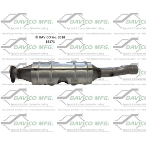 Davico Direct Fit Catalytic Converter and Pipe Assembly for 2000 Ford E-350 Super Duty - 16171