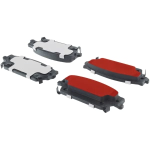 Centric Posi Quiet Pro™ Semi-Metallic Rear Disc Brake Pads for 2009 Cadillac STS - 500.10200