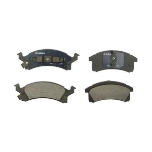 Bosch QuietCast™ Premium Organic Front Disc Brake Pads for 1993 Chevrolet Corsica - BP506