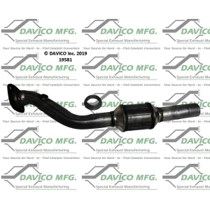 Davico Direct Fit Catalytic Converter for Dodge Caliber - 19581