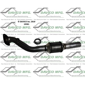 Davico Direct Fit Catalytic Converter for 2008 Dodge Caliber - 19581